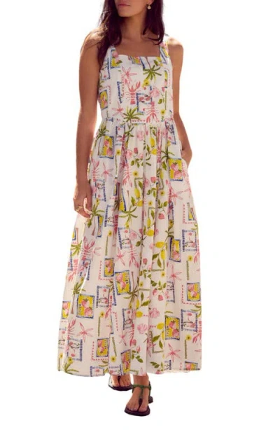 Next Allover Print Midi Sundress