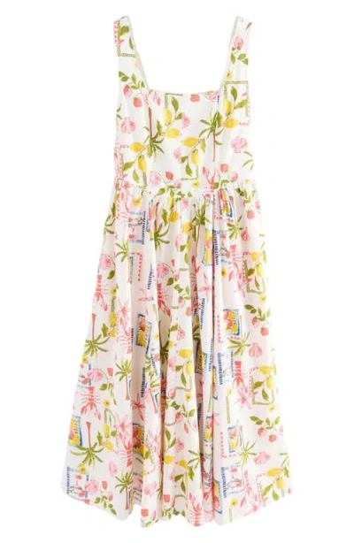 Next Allover Print Midi Sundress