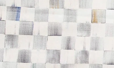 Mackenzie-childs Mackenzie Childs Sterling Check Table Runner