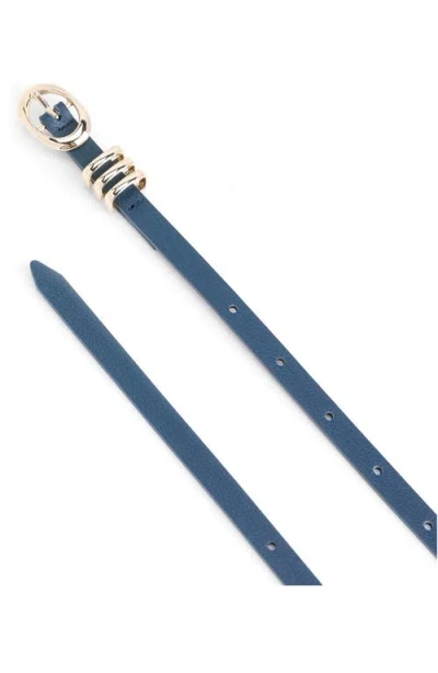 Ettika Triple Keeper Belt In Blue