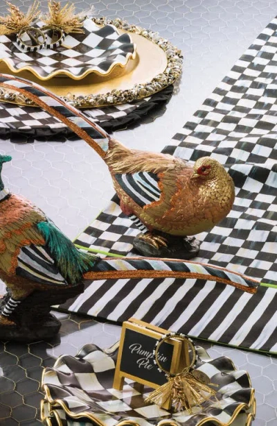 Mackenzie-childs Mackenzie Childs Courtly Check & Stripe Table Runner