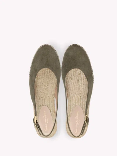 Gianvito Rossi Paz Espadrilles In Green