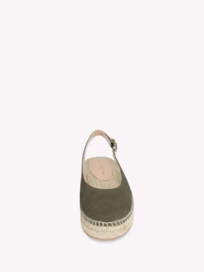 Gianvito Rossi Paz Espadrilles In Green