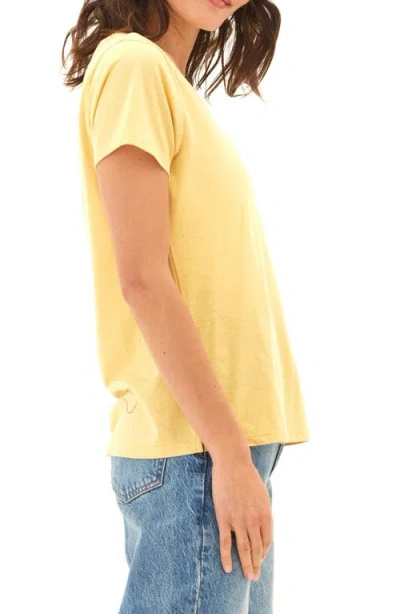 Threads 4 Thought Pattie V-neck Triblend T-shirt In Orange