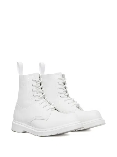 Mm6 Maison Margiela X Dr. Martens 1460 8-eye No Steel Toe Womens White