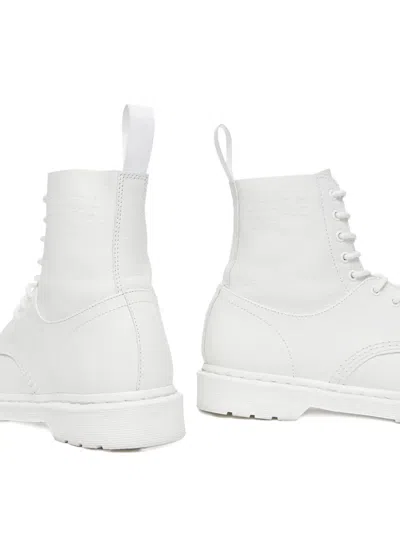 Mm6 Maison Margiela X Dr. Martens 1460 8-eye No Steel Toe Womens White