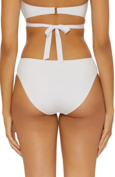 Soluna Buckle Up Bikini Bottoms In White