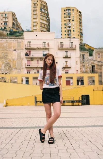 Veja Double Strap Leather Slippers