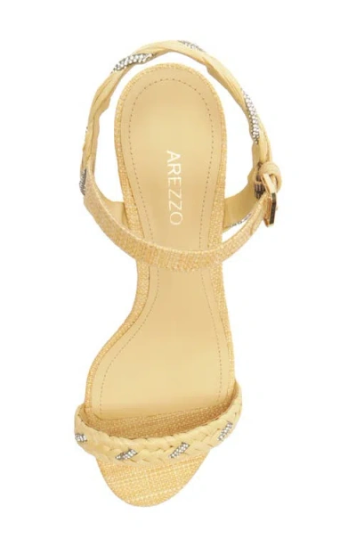 Arezzo Women's Mila Round Toe Dress Sandals
