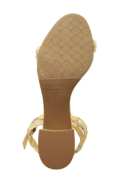 Arezzo Women's Mila Round Toe Dress Sandals