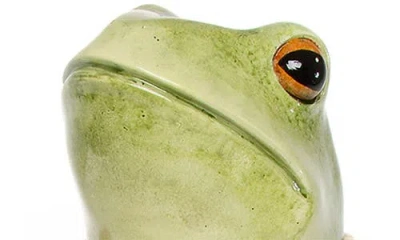 Mackenzie-childs Mackenzie Childs Fergal The Frog Butler Figurine In ...