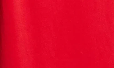 Beyond Yoga Around The World Front Twist Midi Dress In Candy Apple Red