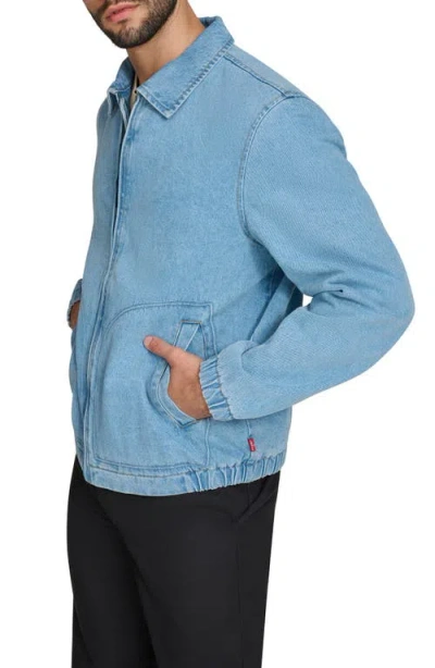 Levi's Men's Stand-collar Jacket In Blue