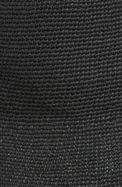 Rails X Lspace Crete Rattan Hat In Black