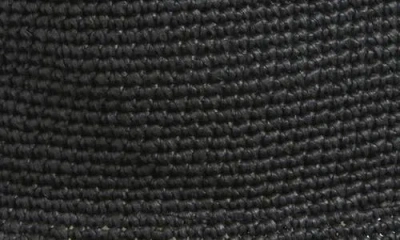 Rails X Lspace Crete Rattan Hat In Black