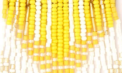 Deepa Gurnani Ishani Beaded Drop Earrings