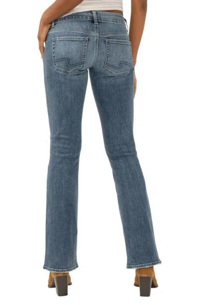 Silver Jeans Co. Women's Britt Low Rise Curvy Fit Bootcut Jeans In Blue