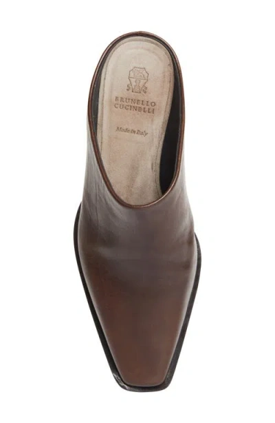 Brunello Cucinelli 'precious Heels' Sabots