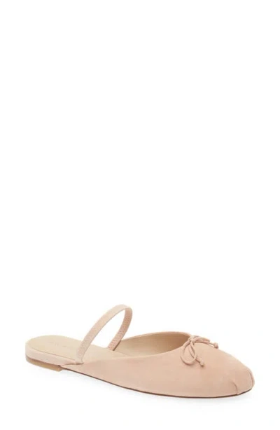 Stuart Weitzman Prima Bow Ballet Mule