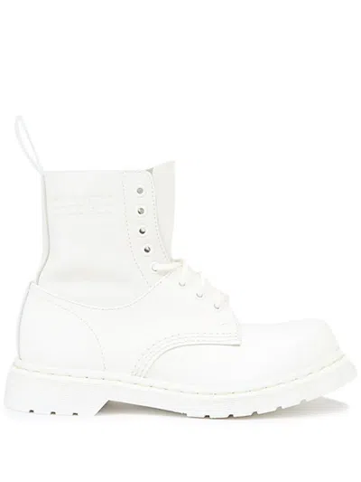 Mm6 Maison Margiela X Dr. Martens 1460 8-eye No Steel Toe Womens White