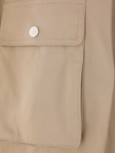 Niccolò Pasqualetti Drawstring Hem High Collar Utility Jacket