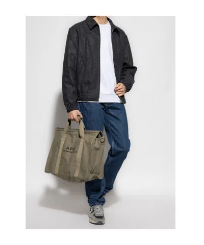 Apc Gilbert Zip-up Houndstooth Jacket