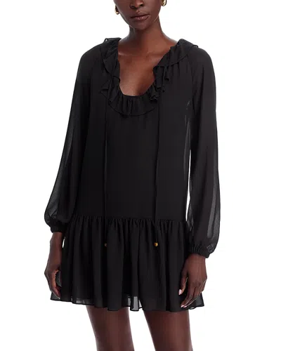 Michael Kors Ls Ruffle Mini Drs Dress