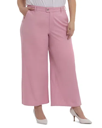 Nydj High Rise Mona Trouser Ankle Jeans In Pink