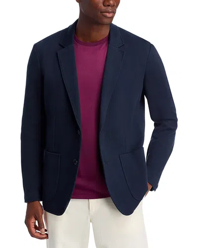Rag & Bone Butler Patch Pocket Blazer Navy In Blue