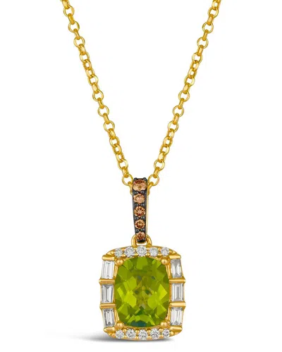 Le Vian ® Green Apple Peridot™ 14k 2.36 Ct. Tw. Diamond & Peridot Pendant
