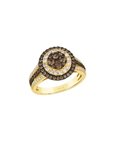Le Vian ® Chocolate Cluster 14k 1.27 Ct. Tw. Diamond Cocktail Ring
