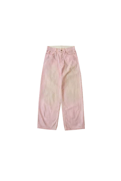 Acne Studios 1981 Fit Traffic Pink Jeans Pink