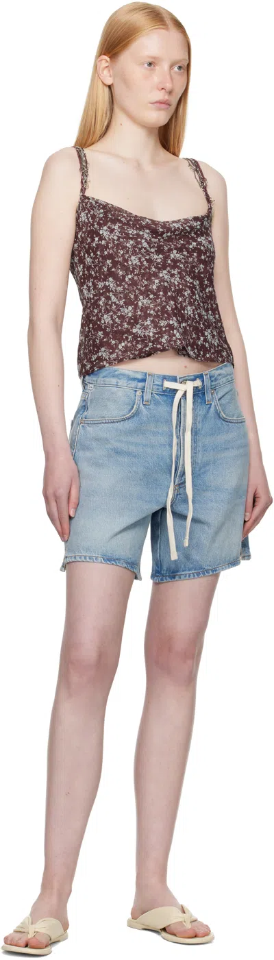 Citizen Of Humanity Brynn Drawstring Denim Shorts In Jesamyn