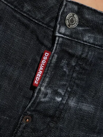 Dsquared2 Logo Patch Slim-fit Jeans