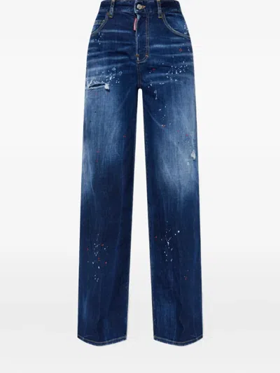 Dsquared2 Whiskering-effect Jeans