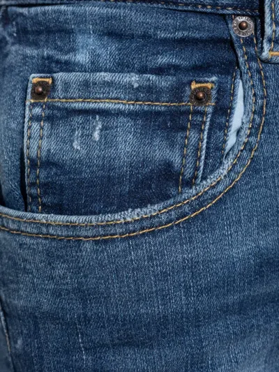 Dsquared2 Denim Shorts With Belt Loops