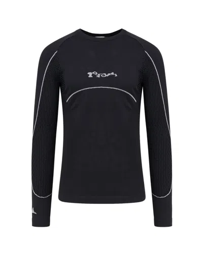 Roa T-shirt Stretch Fabric Textured Panels