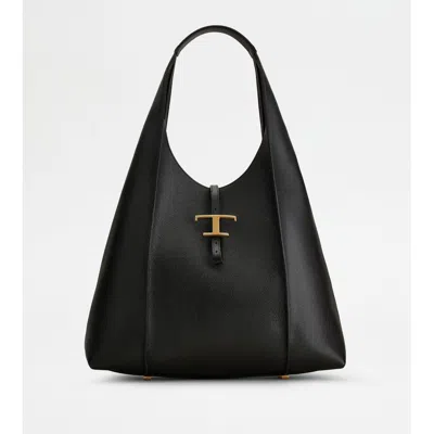 Tod's T Timeless Hobo Bag In Leather Large