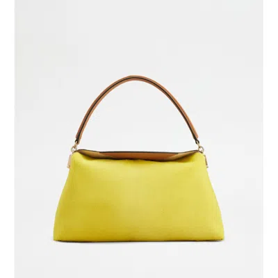 Tod's T Case Shoulder Bag In Pony Effect Leather Small