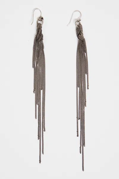 Ann Demeulemeester Wivi Knottassel Drop Earrings