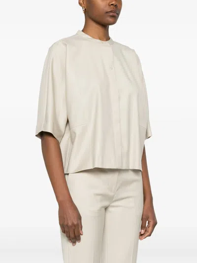 Loulou Studio Short Sleeved Blouses
