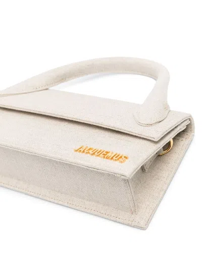 Jacquemus Long Linen Tote Bag With Single Strap