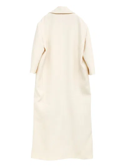 Gucci Wool And Silk Blend Long Coat