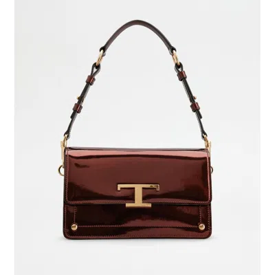 Tod's T Timeless Shoulder Bag In Leather Mini