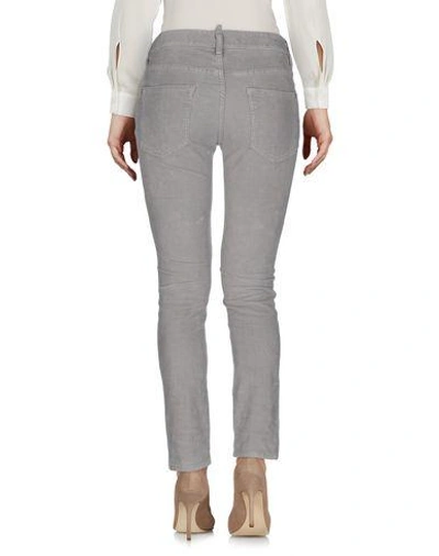 Shop Dsquared2 Casual Pants In Grey