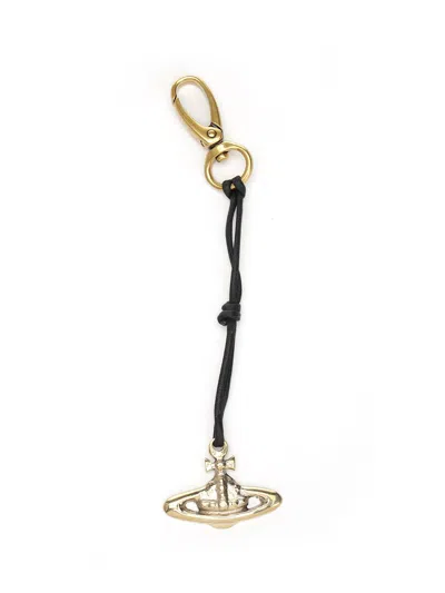 Vivienne Westwood Pendant Keychain Keyrings Gold
