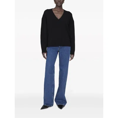Anine Bing Cashmere Sweaters In Black
