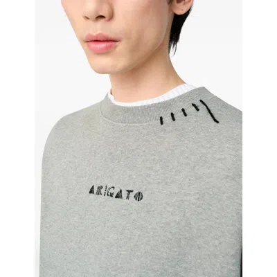 Axel Arigato Loops Sweatshirt Sweatshirt In Grey Cotton In Gray