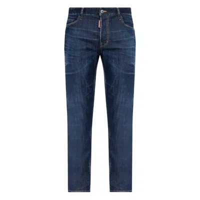 Dsquared2 Tapered Denim Distressed Detailing