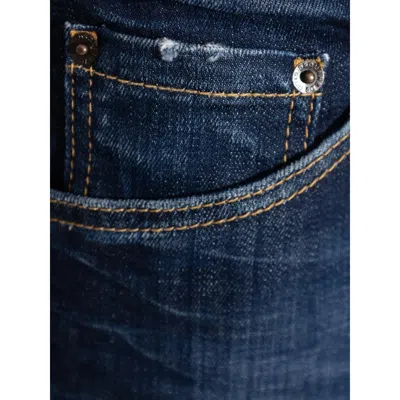 Dsquared2 Tapered Denim Distressed Detailing